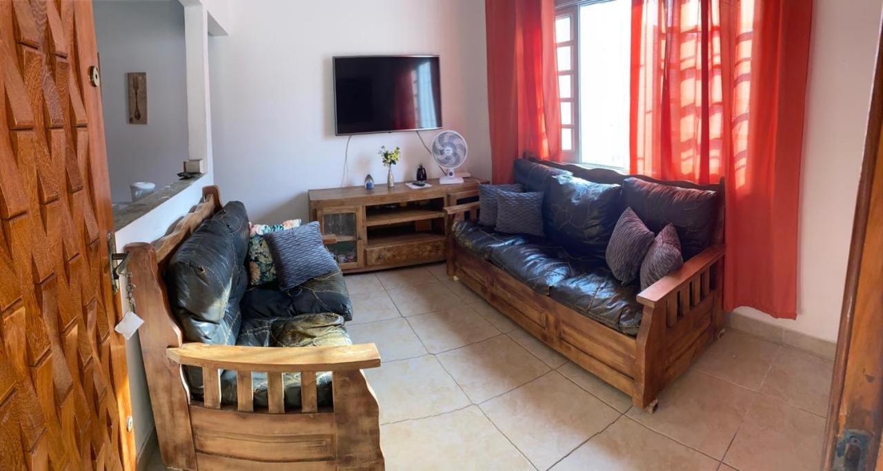 Casa Do Lado Da Praia, 100 Metros Da Praia. Villa Mongagua Luaran gambar
