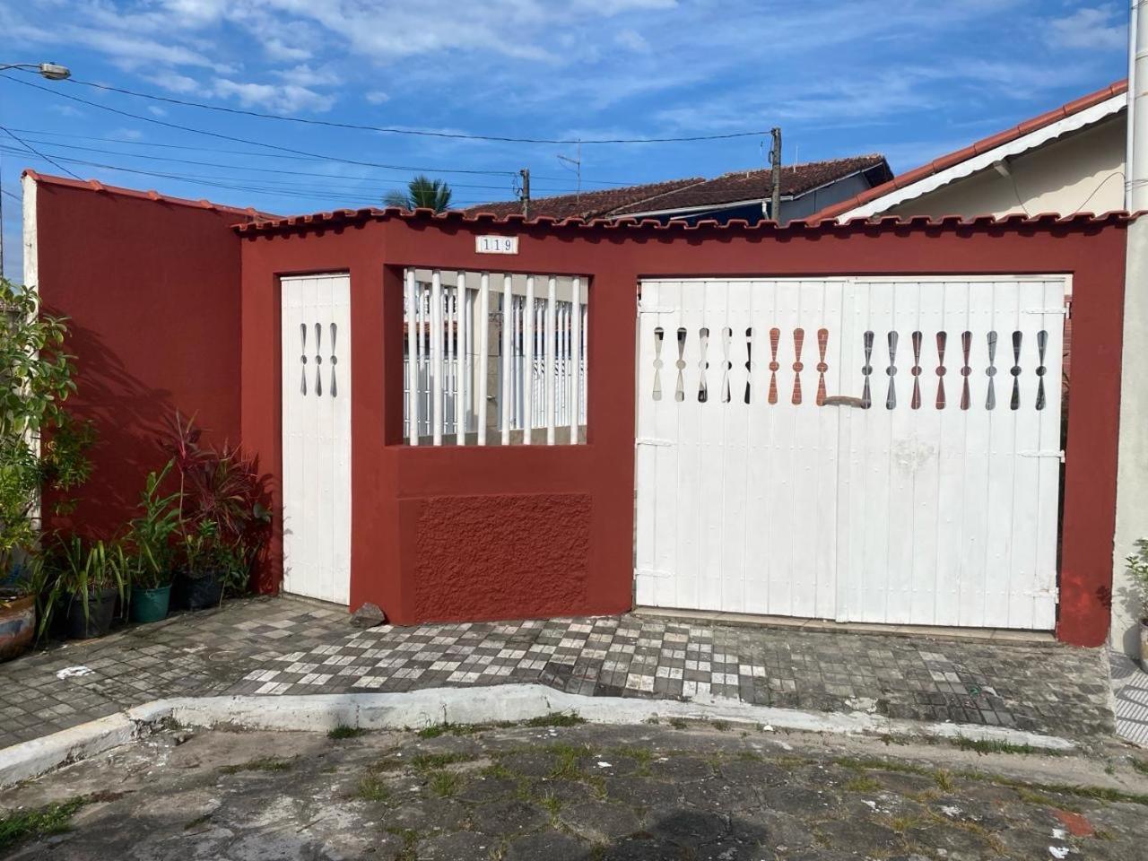 Casa Do Lado Da Praia, 100 Metros Da Praia. Villa Mongagua Luaran gambar